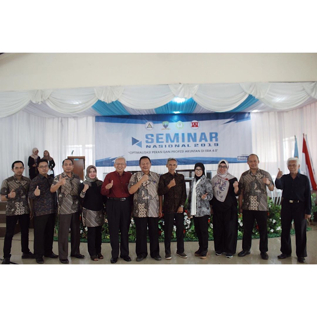 Seminar Nasional IAI 2019 dengan tema “Optimalisasi Peran dan Profesi Akuntan di era 4.0”